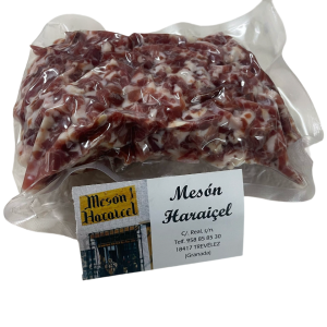Jamón Haraiçel en taquitos (Bolsa 250 gramos) en Mesón Haraiçel