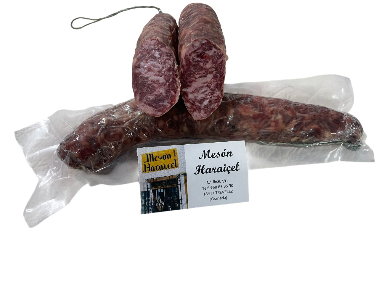 Salchichón alpujarreño en Mesón Haraiçel